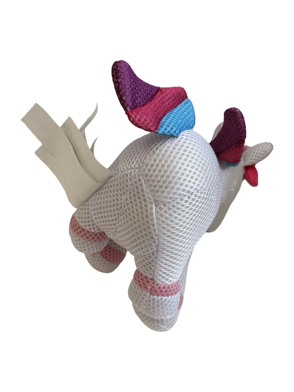 Jojo Siwa White Rainbow Unicorn Mesh Plush 10 Inches Sitting 2020